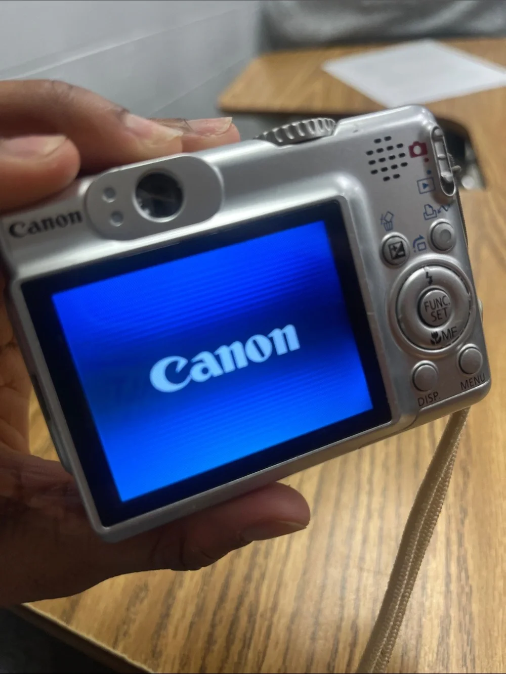Canon Silver Point-and-Shoot Digital powershot A570 Camera